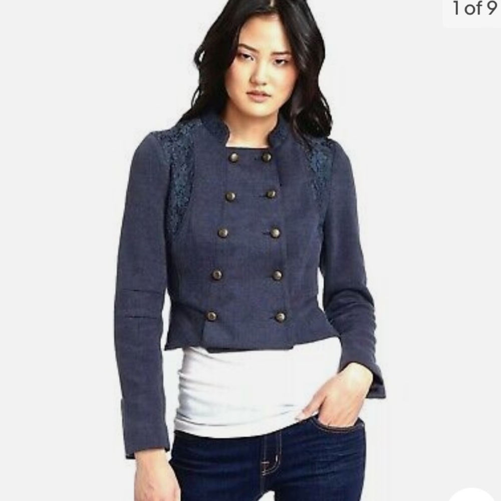 Free People We The Free Victorian Lace Knit Jacket